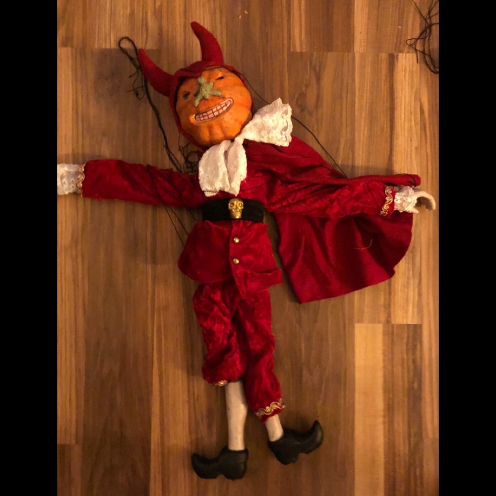 Halloween decoration pumpkin Marionette